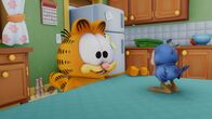 The Garfield Show – Garfield ist überglücklich. Denn ihm ist ein kleiner Blauvogel ins Haus geflattert, den er vor einiger Zeit persönlich ausgebrütet hat!