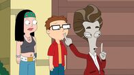 American Dad! – (v.l.n.r.) Hayley; Steve; Roger