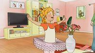 Meine Freundin Conni – Conni hat wochenlang Tanzschritte einstudiert, um Papa einen Geburtstagstanz zu schenken.