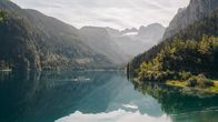 Silvia kocht – (Vorderer) Gosausee mit Dachstein.
