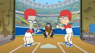 American Dad – Vorne, l-r: Roger, Steve