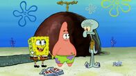 SpongeBob Schwammkopf – L-R: SpongeBob, Patrick, Squidward