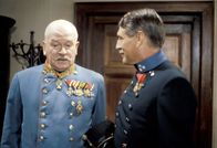Monte Video – (v.li.) Robert Dietl (General), Helmut Hagen (Hauptmann).