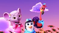 T.O.T.S. – L-R: K.C. the Koala, Pip, Freddy