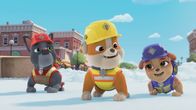 Rubble und Crew – v.li.: Charger, Rubble, Mix