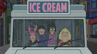 Bob's Burgers – L-R: Louise, Gene, Tina, Jen
