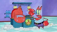 SpongeBob Schwammkopf – L-R: Larry, Mr. Krabs