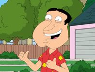 Family Guy – Unverhofft kommt oft: Quagmire findet vor seiner Haustür ein Baby, von dem er angeblich der leibliche Vater sein soll ...