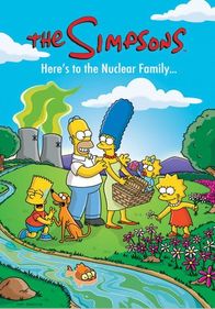 Die Simpsons – L-R: Bart, Homer, Marge, Maggie, Lisa