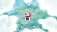 Mascha und der Bär – Mascha fliegt nach Deutschland.