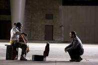 Der Solist – Jamie Foxx (Nathaniel Ayres) and Robert Downey Jnr (Steve Lopez)in THE SOLOIST.