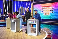 Hast du Töne? – (v.l.n.r.) Alec Völkel; Lutz van der Horst; Ruth Moschner; Nora Tschirner; Sascha Vollmer; Smudo