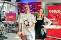 SWR3 Morningshow - Visual Radio – Sabrina Kemmer und Florian Brückner, Moderatoren SWR3 Morningshow