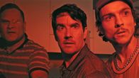Mega Time Squad – L-R: Terry (Eru Wilton), Shelton (Jonny Brugh), Damage (Milo Cawthorne)