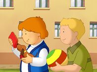 Lauras Stern – Tommy (li.) will nicht verraten, wo er das Portemonnaie gefunden hat.