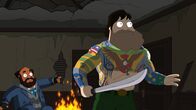 American Dad! – L-R: Principal Lewis, Stan
