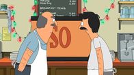 Bob's Burgers – Als Bobs Vater (l.) Bob (r.) und die ganze Familie zu sich zu Weihnachten einlädt, muss Bob nach zwanzig Jahren erstmals wieder das Restaurant seines Vaters betreten ...