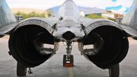 Air Warriors – Zwei Klimow RD-33 Düsentriebwerke liefern dem Flieger mehr als 13 Tonnen Schub.