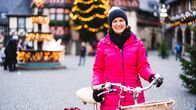 Landpartie – Moderatorin Heike Götz in Wernigerode.