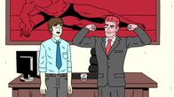 Ugly Americans – v.li.: Mark, Callie als Dick