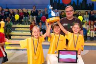 1, 2 oder 3 – So sehen Sieger aus! Das Rateteam aus Wien/Österreich hat den Piet-Flosse-Pokal gewonnen.