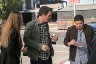 Modern Family – L-R: Gloria Delgado-Pritchett (Sofía Vergara), Phil Dunphy (Ty Burrell), Manny Delgado (Rico Rodriguez)