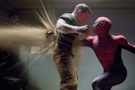 Spider-Man 3 – L-R: Thomas Haden Church als Sandman, Tobey Maguire als Spider-Man.