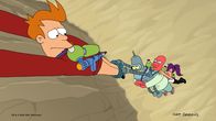 Futurama – v.li.: Fry, Bender, Zoidberg, Leela