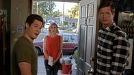 Workaholics – L-R: Adam DeMamp (Adam Devine), Erin Mantini (Brittany Snow), Anders Holmvik (Anders Holm)