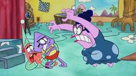 Die Patrick Star Show – v.li.: Patrick, Squidina, Bunny