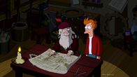 Futurama – v.li.: Leonardo da Vinci, Fry