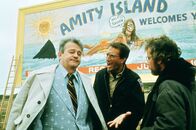 Der weiße Hai – Murray Hamilton (Vaughn), Roy Scheider (Martin Brody), Richard Dreyfuss (Matt Hooper).