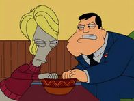 American Dad! – Roger (l.); Stan Smith (r.)