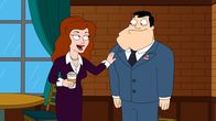 American Dad! – Scarlett Reynolds (l.); Stan Smith (r.)