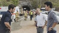 Hawaii Five-0 – L-R: Steve McGarrett (Alex O'Loughlin); Danny Williams (Scott Caan); Adam Noshimuri (Ian Anthony Dale)