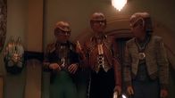 Star Trek - Deep Space Nine – Quark (Armin Shimerman), Brunt (Jeffrey Combs) und Rom (Max Grodénchik)