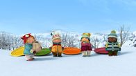 Snowsnaps' Winterspiele – Nele möchte auch bei der Olympiade mitmachen.