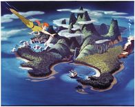 Peter Pan – Peter Pan flys over Neverland