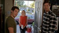 Workaholics – L-R: Adam DeMamp (Adam Devine), Erin Mantini (Brittany Snow), Anders Holmvik (Anders Holm)