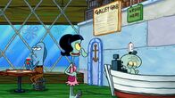 SpongeBob Schwammkopf – Squilvia (m.), Squidward (r.)