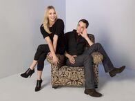 The Big Bang Theory – L-R: Obwohl sie so unterschiedlich sind, wie es nur sein kann, sind Penny (Kaley Cuoco) und Sheldon (Jim Parsons) gute Freunde
