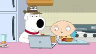 Family Guy – Brian Griffin (l.); Stewie Griffin (r.)