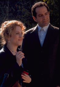 Monk – Ein neues verzwickter Fall wartet auf Adrian Monk (Tony Shalhoub, r.) und Sharona Fleming (Bitty Schram, l.).