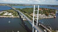 Traumstraße der DDR – B96, Rügendammmbrücke.