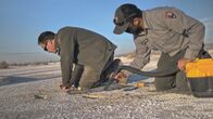Imperium - Karten der Macht – Im White Sands National Park finden Forscher 23.000 Jahre alte Fußabdrücke. Sie könnten darauf hinweisen, dass Menschen bereits während der Eiszeit in Nordamerika leben.