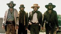 Der weite Ritt – Der weite Ritt Halsabschneider auf Diebestour: Ted Markland als Luke, Owen Orr als Mace, Severn Darden als McVey, Gray Johnson als Will Copyright: SRF/1971 Universal Pictures and Panda Co.