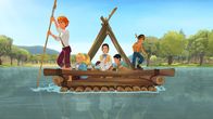 Tom Sawyer – Tom und seine Freunde wollen das Wrack des Raddampfers "Saint Louis" finden.