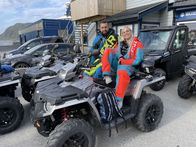 Verrückt nach Meer – Honnigsvag/Nordkap/Norwegen. Ausflug: Quadtour mit Reiseleiter Dragan und Caro.