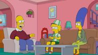 Die Simpsons – (v.l.n.r.) Homer; Lisa; Marge