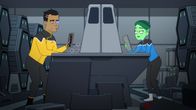 Star Trek: Lower Decks – L-R: Sam Rutherford und D'Vana Tendi